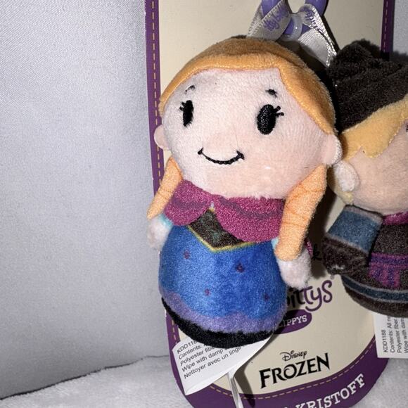 Hallmark itty bittys Clippys Disney's Frozen Anna & Kristoff New - Picture 2 of 4